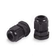 The Screwed Cable Gland M(G)12 (3-5.3) Black