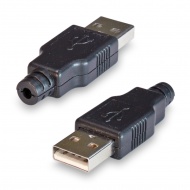 Connector USB2.0(male) type A, for cable