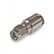 S-112F SMA(male) connector clamp/solder attachment for cable RG58