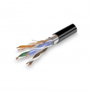 Cable (twisted pair) U/UTP cat 5e 4х2х0,52 PE, for external strip