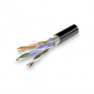Cable (twisted pair) F/UTP cat 5e 4х2х0,52 PE, for external strip