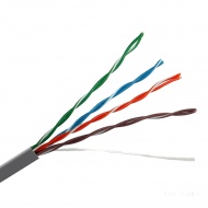 Cable UTP 4PR 24AWG CAT5e (copper conductor)