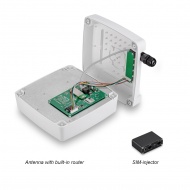 Router Kroks Rt-Ubx sH with USB modem Huawei E3372 and SIM-injector