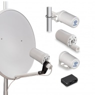 Router Kroks Rt-Pot sHw DS RSIM built-in antenna with modem Huawei E3372 with SIM-injector