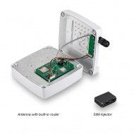 Router Kroks Rt-Ubx RSIM mQ-EC with SMD module soldered and SIM-injector