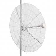 Parabolic 4G/5G MIMO antenna KNA27-1700/4200P, 27 dB