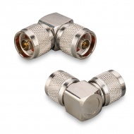 Right angle adapter N(male) - N(male)
