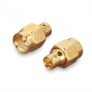 SMA(male) connector, crimp attachment, for semi rigid cable RG402 (0.141")