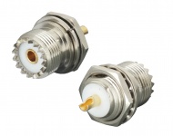 UHF U-235 PL259(female) connector, front mount, with nut