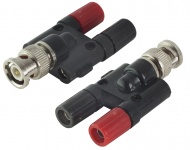 BNC (male) adapter, terminals