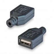 Connector USB2.0(female) type A , for cable