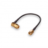 Pigtail (cable assembly) RP-SMA(male)-RP-SMA(male), straight/angled