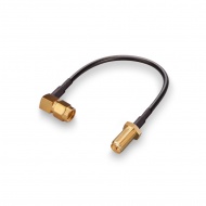 Pigtail (cable assembly) RP-SMA(female)-RP-SMA(male) straight/angled, cable LMR100
